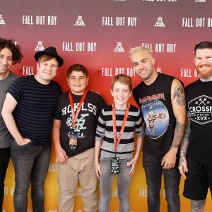 Fall Out Boy backstage Connor Kalopsis