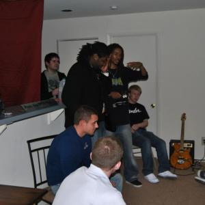 Still of Nate Lyles in Chillin Wit My White Friends music video