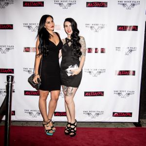 Pandie Suicide at the Los Angeles Premiere of Massacre at Busby's East September 17, 2015