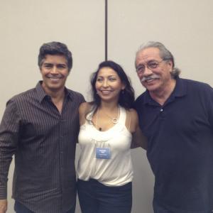 Galactcion 3 Houston TX Panel with Edward Jamea Olmos Elvia Phelps and Esai Morales