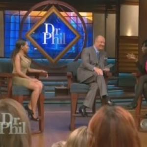 Still of Dr. Leigh-Davis, legal analyst/sex expert/anthropologist on the Dr. Phil television show