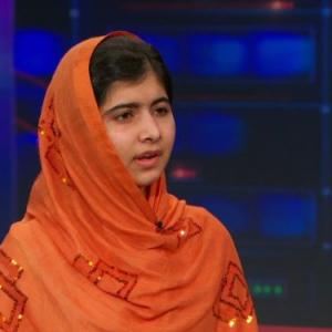 Still of Malala Yousafzai in The Daily Show 1996