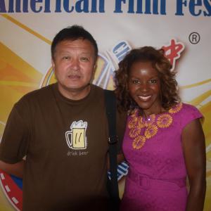 Thorna Lapointe and Yazhou Yang at event of Chinese American Film Festival