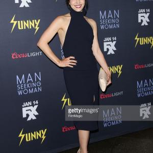 Actress Britt Lower attends the premiere of FXX's 'It's Always Sunny In Philadelphia' and 'Man Seeking Woman' at The DGA Theater on January 13, 2015 in Los Angeles, California.