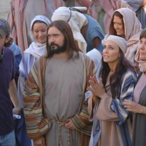 Stephen Patrick Walker directs a scene with DJ Perry Sherry Morris and Eleese Lester in Book of Ruth 2008 by Reel Frog Films