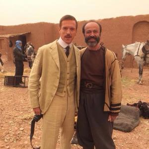 Damian lewis and Jay Abdo Queen of the Desert Movie