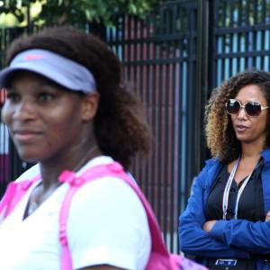 Still of Serena Williams and Michelle Major in Venus and Serena 2012