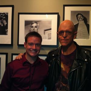 Kevin D. Wilson with Michael Berryman