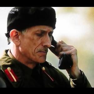 Joseph K Bevilacqua as British General Bernard Montgomery WWII for The Wars series - History Channel