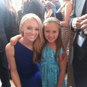 Hannah with Lauren Sweetser from 