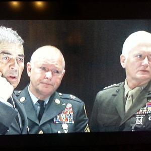 Olympus Has Fallen One of many WTF moments in the Crisis Room With Robert Forster and Daniel Garner