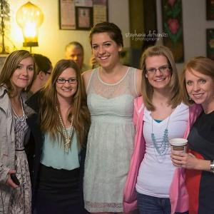 Kendra Mae, Taylor Montgomery, Chrissy Schoenrock, Kelsey Jones and Laura Roebuck at the premier of Camp (2013).