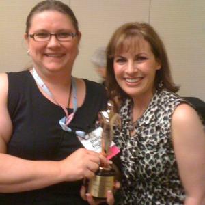 Bestselling author Lisa Kleypas and Sheila English win Telly!