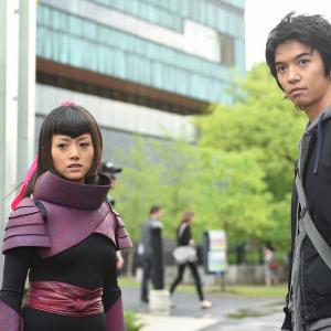 Still of Toru Uchikado and Kiki Sukezane in Heroes Reborn (2015)