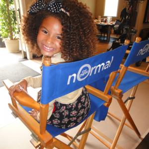 On Set Taping NBCs The NEW NORMAL Episode The Godparent Trap 2012