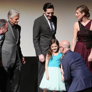 Michael Douglas Louis DEsposito Judy Greer Peyton Reed David Dastmalchian and Abby Ryder Fortson at event of Skruzdeliukas 2015