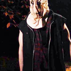 As 'Baghead' for The Final Girl short film