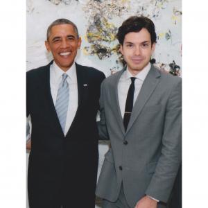 President Barack H. Obama and Joseph Lushi Private Fundraising Gala Chow Residence Beverly Hills, CA