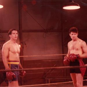 Don McGovern cast as Fireman Jimmy Flynn (The only boxer to have knocked out Jack Dempsey), Treat Williams,(Jack Dempsey) 