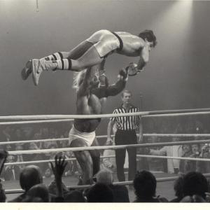 Don McGovern Rocky IIIstuntdouble for Sylvester Stallone Scene with Hulk Hogan