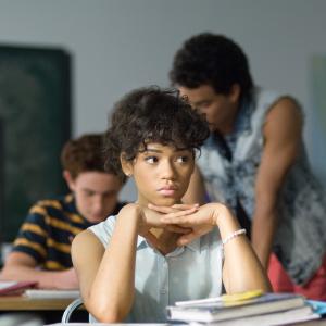 Still of Taylor Russell in The Unauthorized Saved by the Bell Story 2014