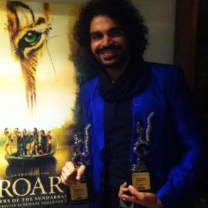 Yay!!! My movie Roar wins The Best VFX In A Motion Pictures and The Best VFX Shot Of The Year at the FICCI BAF AWARDS 2015. Congratulation to all the team and Roarians! Keep Roaring!