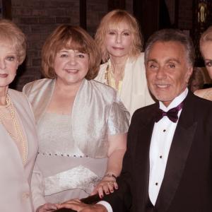 With June Lockhart Patrika Darbo Sally Kellerman and Ruben Roberto Gomez on the set of The Remake July 2014
