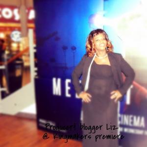 Liz @King Makers ( nollywood ) premiere .2015