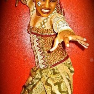 Eden Duncan-Smith as Young Nala in Disney's Lion King on Broadway