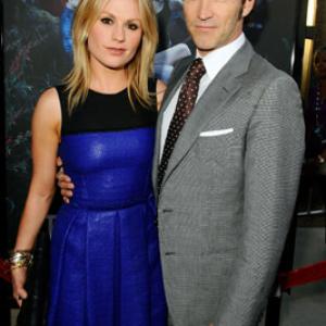 Anna Paquin and Stephen Moyer at event of Tikras kraujas (2008)