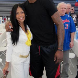 With NBA star Deandre Jordan