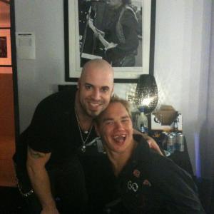 With Chris Daughtry