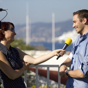 TV Interview at Cannes Corporate Media  TV Awards 2013