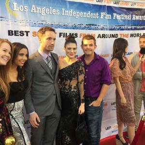 Attending The Los Angeles Independent Film Festival Awards, in Los Angeles, California