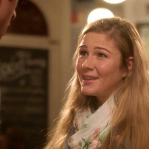 Still of Clare Fettarappa in Fresh Meat with James Musgrave