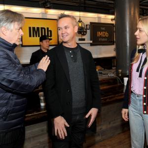 Chloë Sevigny, Whit Stillman and Roy Price at event of The IMDb Studio (2015)