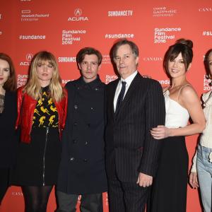 Kate Beckinsale, Chloë Sevigny, Whit Stillman, Kelly Campbell, Xavier Samuel and Emma Greenwell at event of Love & Friendship (2016)
