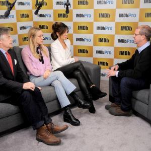 Kate Beckinsale, Chloë Sevigny, Whit Stillman and Keith Simanton at event of The IMDb Studio (2015)