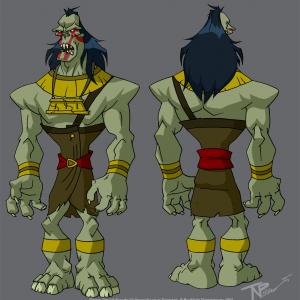 A Troll King from the 2003 series 