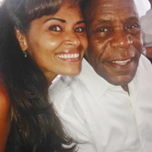With Danny Glover at Classics4Cancer Benefit 072615