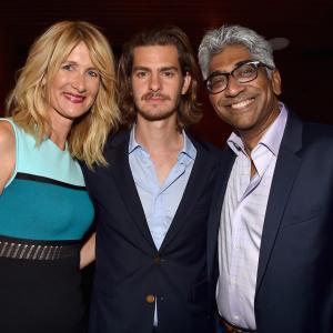 Laura Dern and Andrew Garfield at event of 99 Homes 2014