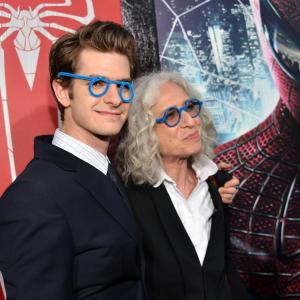 Andrew Garfield and Dr Jane Aronson found of Worldwide Orphans Foundation