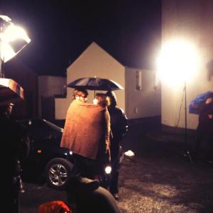 Behind the scenes on the music video baby on the Brink Ka Tet