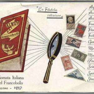 Postcard to commemorate Education by Philately  in Agriculture Heraldry Art Fauna Flora Folklore Geography Medicine Music Poetry Science Sport and History Victor always boasted that his greatest education came from this passion
