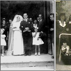 Victor married Luigina 19 Aug 1943 The allied invasion of Sicily was completed two days earlier Aug 17 and the imminent invasion of the mainland was expected It happened at Salerno only 2 weeks after their wedding raining bombs on their honeymoon