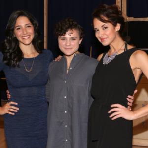 Fiddler on the Roof on Broadway media day also pictured Melanie Moore and Alexandra Silber
