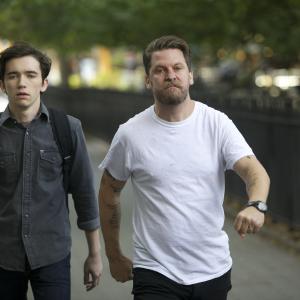 Liam Aiken and Gavin McInnes in How to Be a Man 2013