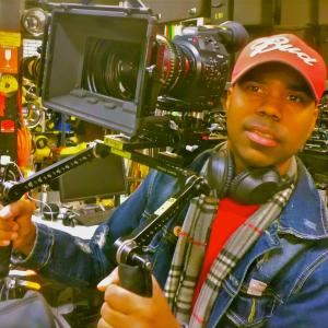 Michael Ray on set directing Nov. 2014