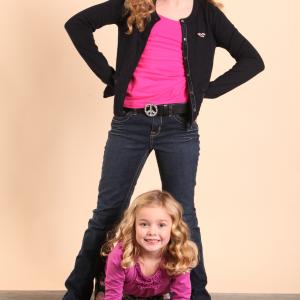 Bridget with her little sister Morgan