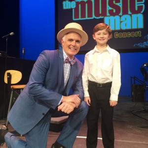 Corbin local Winthrop with Patrick Cassidy in The Music Man in Concert national tour!